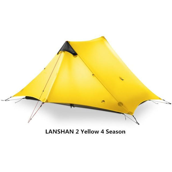 LanShan 2 3F UL GEAR 2 Person 1 Person Outdoor Ultralight Camping Tent 3 Season 4 Season Professional 15D Silnylon Rodless Tent - HuntPost Marketplace