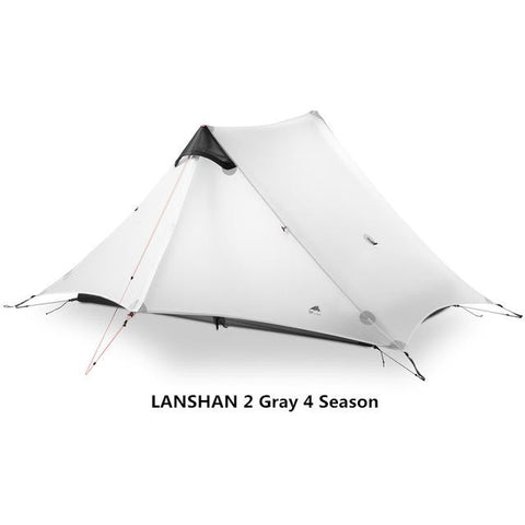 LanShan 2 3F UL GEAR 2 Person 1 Person Outdoor Ultralight Camping Tent 3 Season 4 Season Professional 15D Silnylon Rodless Tent - HuntPost Marketplace