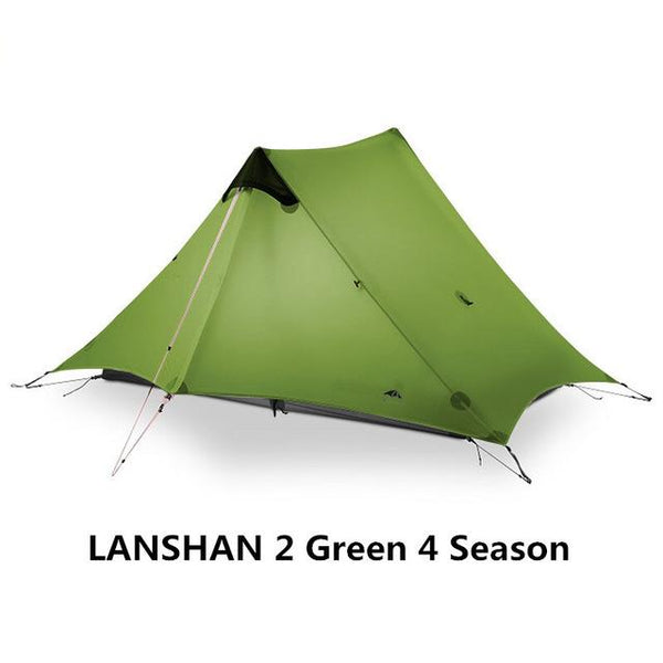 LanShan 2 3F UL GEAR 2 Person 1 Person Outdoor Ultralight Camping Tent 3 Season 4 Season Professional 15D Silnylon Rodless Tent - HuntPost Marketplace