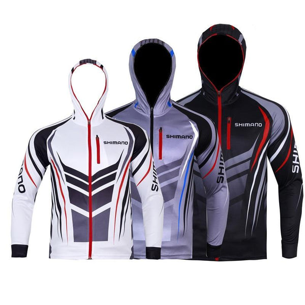 New Summer Autumn Shimanos Fishing Clothes Anti-Mosquito Hood Long Sleeve Fishing Jerseys Anti-Uv Fast Drying Breathable Hoodie - HuntPost Marketplace