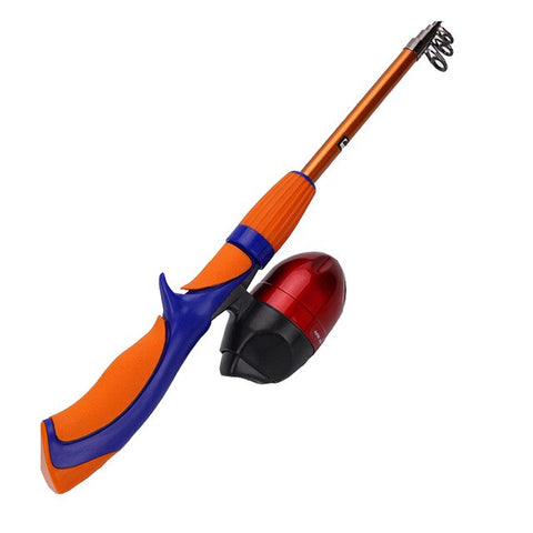 Carbon Fiber Rod Superhard Boat Ice Fly Lure Fishing Rod With High Quality Fishing Reel Fishing Tackle set De Pesca 1.4m Length8