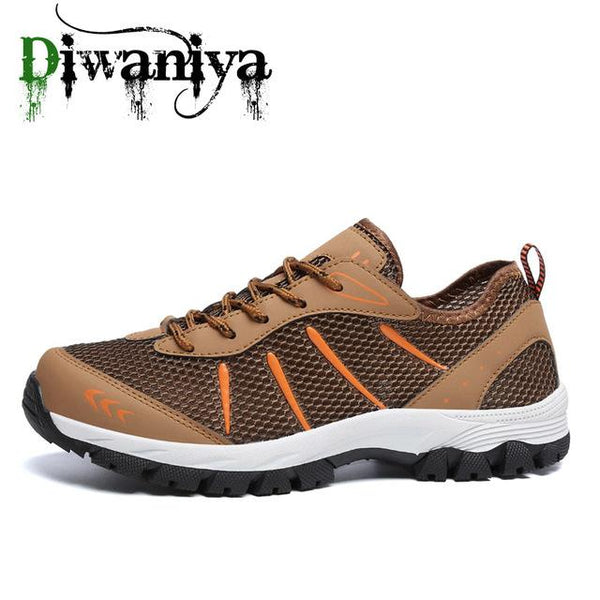 High Quality Brand Men's Sneakers Outdoor Sports Hiking Shoes Men Sneakers Summer Footwear Men Walking Shoes Autumn Size 39~48 - HuntPost Marketplace