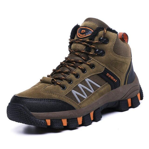 Autumn Winter Mens Hiking Boots Sneakers Mountain Climbing Shoes Tactical Hunting Footwear New Classic Outdoor Sport Man Plus - HuntPost Marketplace