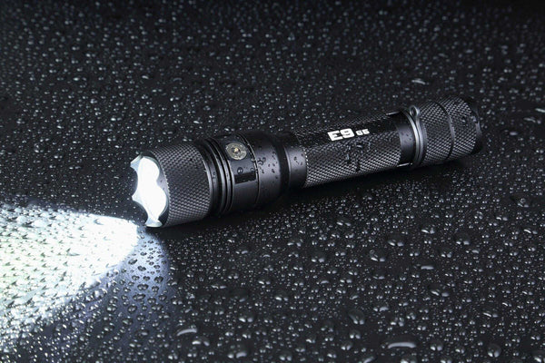 E9 GEN5 Long Throw- 3,000 Lumen  388 Meter  Tactical EDC Flashlight