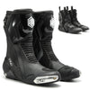 ILM Motorcycle Racing Boots Enhanced Ventilation Anti Slip Street Riding Sport Footwear CE Protective Gear Model BRC1