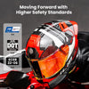 ILM Carbon Fiber Motorcycle Helmets Full Face Racing Helmet Model MF577P