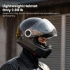 ILM Carbon Fiber Lightweight Motorcycle Helmets Full Face Retro Helmet Model F611