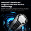 ILM Motorcycle Bluetooth Headset Helmet Communication System 2100M Intercom IP67 Waterproof Noise Cancellation Model RANGEPRO