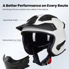 ILM Open Face Motorcycle 3/4 Half Helmet Model 726X