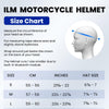 ILM Bluetooth Integrated Modular Flip up Full Face Motorcycle Helmet Model 953PRO