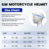 ILM Carbon Fiber Lightweight Motorcycle Helmets Full Face Retro Helmet Model F611