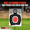 100 EZ2C 12"x18" Silhouette Shooting Target USA MADE Premium Targets for the Range, Gun Gifts (Peel-Off Pad 100)