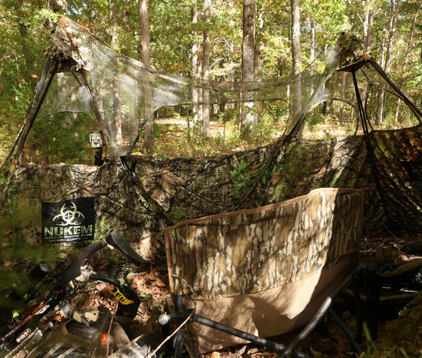 Nukem Double Up System - Mossy Oak Obsession 3D Leafy