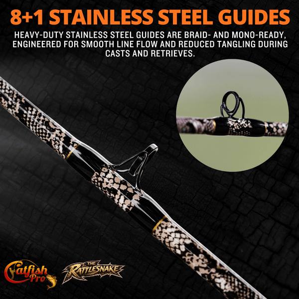 1 of 220 The Rattlesnake Spinning Rod - Limited Edition Rod