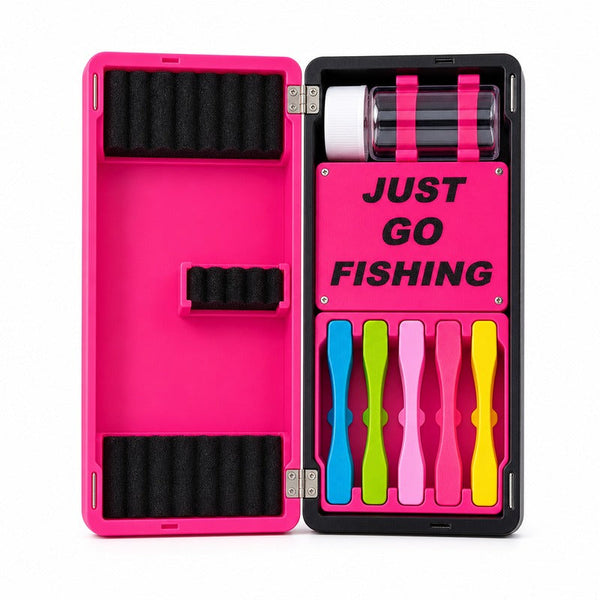 Micro Fishing Multifunction Rig Organizer Box Set - Compact Tackle Storage, Floats&Baits Not Included