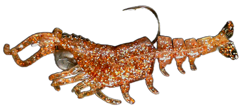 Knockin Shrimp Cracklin With Built-In Tail Rattle