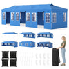 Pop Up Canopy Tent 10x30 FT with 8 Sidewalls