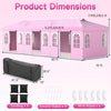 Pop Up Canopy Tent 10x30 FT with 8 Sidewalls