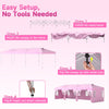 Pop Up Canopy Tent 10x30 FT with 8 Sidewalls