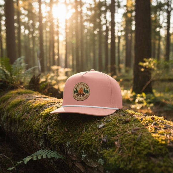 No. 02 - Camp Coonewah - A Place To Let Your Hair Down - Rope Brim Trucker