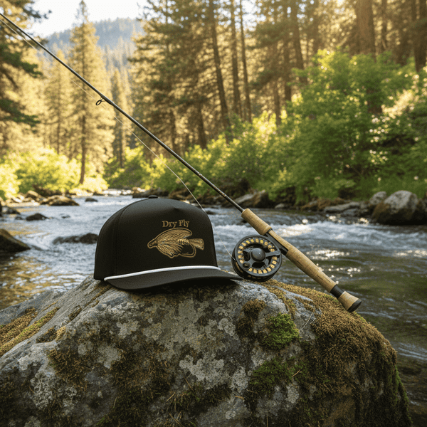 Dry Fly Rope Trucker Hat – Fly Fishing Snapback | Clear Water Trading Co.