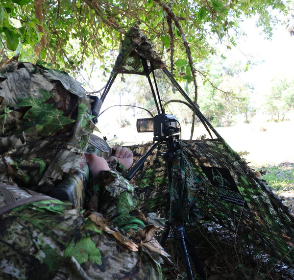 Nukem Hunting Blind - Mossy Oak Obsession 3D Leafy
