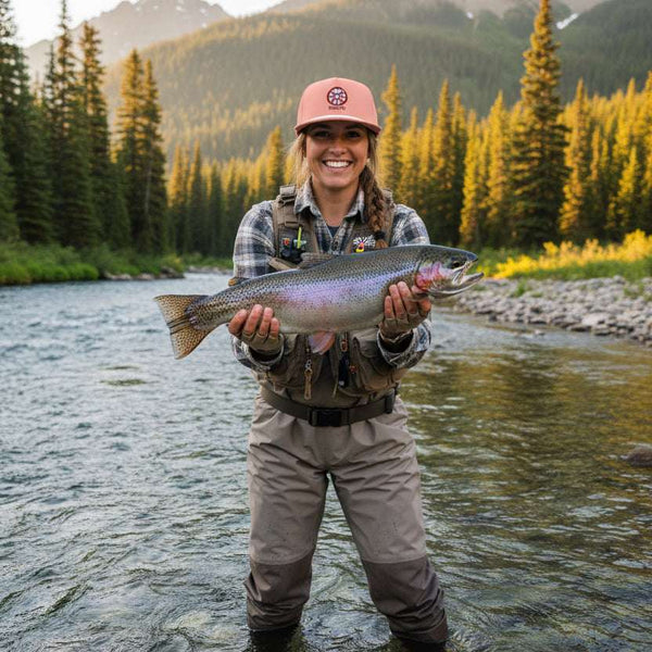 Reel Fly - Embroidered Fly Fishing Rope Hat