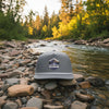 Heritage Mountain Patch Rope Trucker Hat | Clear Water Trading Co.