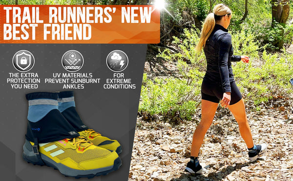 Pike Trail Low Cut Running Thru-Hiker Gaiters
