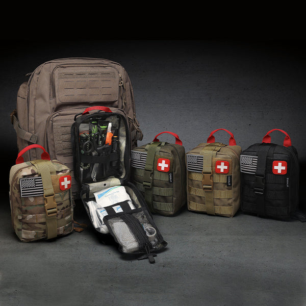 ESSENTIAL<br> SURVIVAL FIRST AID KIT