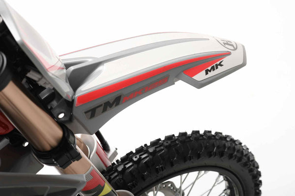 TrailMaster MK125ES Pro Series Dirt Bike, BOSCH EFI, 4-Speed, Electric Start, Dual Disc Brakes, (14/12) Wheels