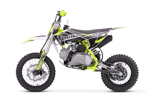 TrailMaster TM23 125cc Dirt Bike, 4-Speed Auto, Electric Start (14/12), Ages 12 and up