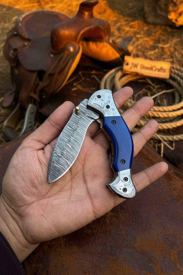 Silverline Ridge Curved Folder Knife 8