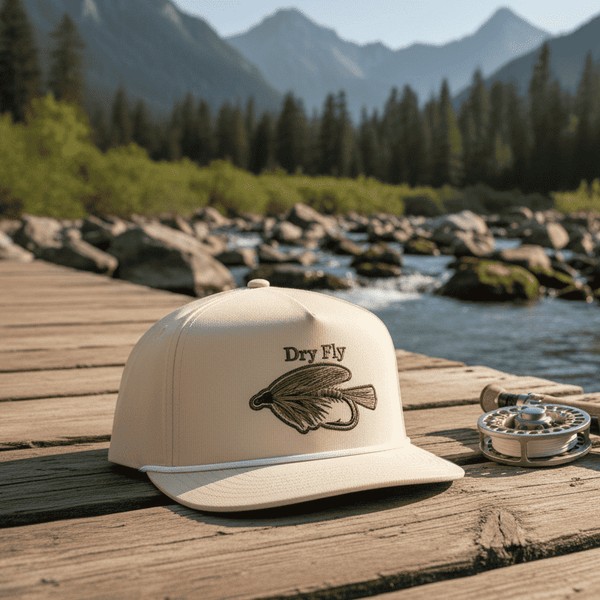 Dry Fly Rope Trucker Hat – Fly Fishing Snapback | Clear Water Trading Co.