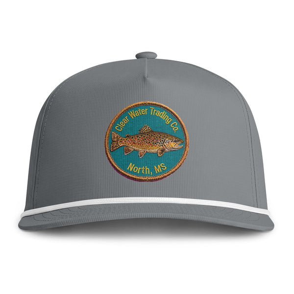 Vintage Trout Patch Fishing Hat - Clear Water Trading Co