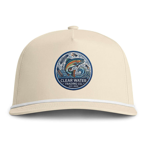 No. 04 - The Clear Water Circle - Est. 2025 - Rope Brim Trucker
