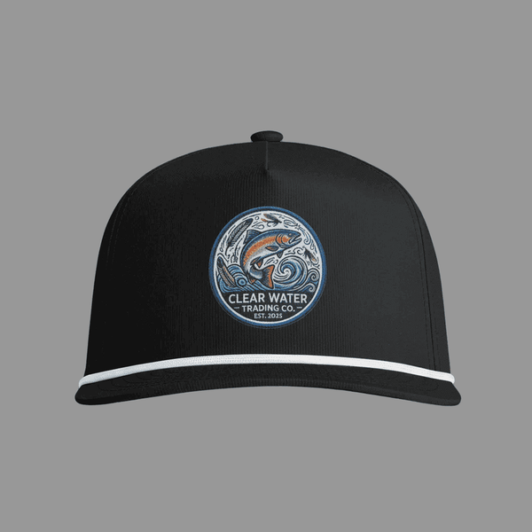 No. 04 - The Clear Water Circle - Est. 2025 - Rope Brim Trucker