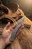 Forgehammer Folder Knife 8" Handmade All-Steel Damascus Liner Lock