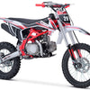 TrailMaster TM29 125cc Dirt Bike, Large Frame, 4-Speed Manual, with Electric Start (17/14), Ages 12 and up