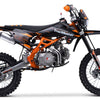 TrailMaster C50 150cc Gas Dirt Bike, 4-Speed Manual Clutch (17/14) Wheels