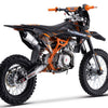 TrailMaster C50 150cc Gas Dirt Bike, 4-Speed Manual Clutch (17/14) Wheels