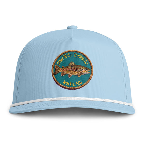 Vintage Trout Patch Fishing Hat - Clear Water Trading Co