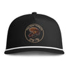 Clear Water Dry Fly Badge Rope Hat — Fly Fishing Printed Cap