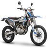 TrailMaster LX300 Dual Sport Dirt Bike, NC300 EFI Racing Engine, Liquid-Cooled, 6-Speed Manual, Dual Disc Brakes, Electric Start with Kick backup, Wheels (21/18)