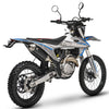 TrailMaster LX300 Dual Sport Dirt Bike, NC300 EFI Racing Engine, Liquid-Cooled, 6-Speed Manual, Dual Disc Brakes, Electric Start with Kick backup, Wheels (21/18)