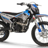 TrailMaster MX250 Dirt Bike, 5-Speed Manual, Electric Start, Dual Disc Brakes, (21/18) Wheels