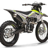 TrailMaster MX250 Dirt Bike, 5-Speed Manual, Electric Start, Dual Disc Brakes, (21/18) Wheels