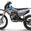 TrailMaster MX250 Dirt Bike, 5-Speed Manual, Electric Start, Dual Disc Brakes, (21/18) Wheels