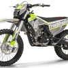 TrailMaster MX250 Dirt Bike, 5-Speed Manual, Electric Start, Dual Disc Brakes, (21/18) Wheels