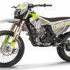 TrailMaster MX250-Pro Dirt Bike, 5-Speed Manual, Dual Disc Brakes, Electric Start (21/18) Wheels
